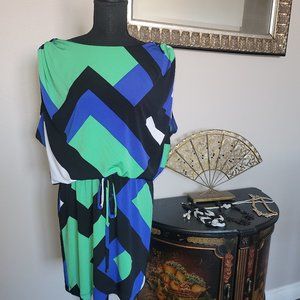 JS Color Block Dress